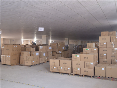 Finished product warehouse